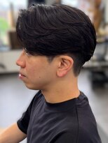 リット 甲南店(Lit.)&nbsp;センターパート カルマヘア  ニュアンスパーマ 韓国風ヘア