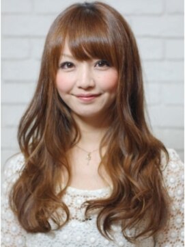 リリカモードヘア 美容室 上大岡店 ふんわり ロング潤いデジタルパーマ￥16300⇒￥9980