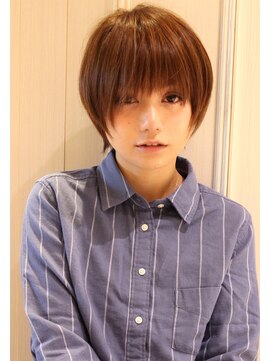 レウナ 外苑前(Reuna) 大人ナチュラルショート☆艶カラー【外苑前・青山・表参道】