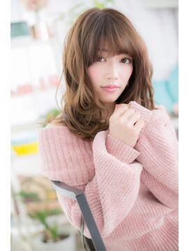 ミック ヘアアンドビューティー 大山店(miq  Hair&Beauty) 恋を引き寄せる☆甘え顔セミディ