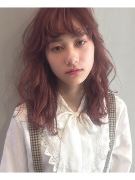 アミヘアーサプライ(AMI Hair Supply) シフォンチェリーレッド/ボルドー/美髪セミディ