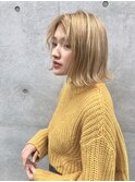 【丸顔、角張り、逆三角形】さんにおススメ☆外国人風スタイル