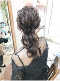 ローポニーロングアレンジ 【ヘアアレンジ 袴/立川/立川駅】