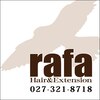 ヘアーアンドエクステンション ラファ(Hair&Extension rafa)のお店ロゴ