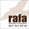 ヘアーアンドエクステンション ラファ(Hair&Extension rafa)のお店ロゴ