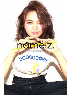 ネイミーズ 横浜関内(nameiz.) 【横浜美容室ネイミーズ】伸ばしかけミディアム