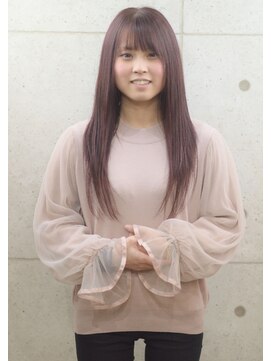 ベルナ(BELUNA) アジアンカラーフェス×ピンク×ストレートスタイル☆3