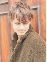 ジジバイワースホワイル(jiji by WORTH WHILE)&nbsp;メンズファッジ風ダウンバングショート