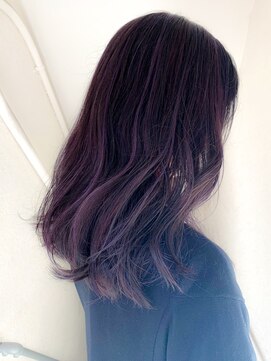 コロ(COLO) 【COLO】くすみカラーパープルハイライト 吉祥寺