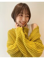 センス(SENSE)&nbsp;【SENSE自由が丘】女性らしいマッシュショート×ひし形ライン