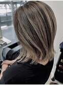 【MALUNA ヒマワリ】大人の上品バレイヤージュ
