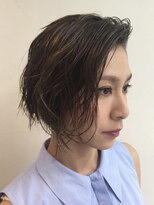 イリヘアサロン(iri hair salon) 大人の方にオススメ前下がりボブ♪