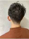 メンズマッシュショート