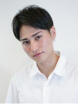 リコ 池袋東口店(Liko)&nbsp;メンズカット ビジネス 黒髪 束感ショート