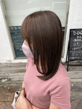 ボアップ(boappu) #ブラウン#ナチュラルカラー#ミディアム