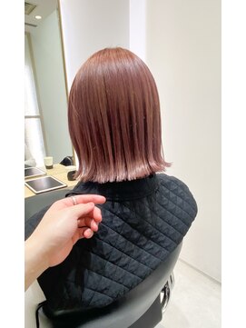 イオエ(ioe) 黒髪/ボブルフ/ネビージュ/小顔/ワンレン/髪質改善/グレージュ