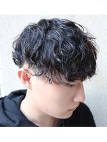カズ 中津店(KAZU) MEN'S　HAIR　　マッシュパーマ　メンズ波巻きパーマ