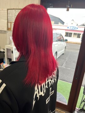 ヘアー リードレス(hair Re:dress) カジュアルハイトーンビビットカラー/フェイスレイヤー10代20代