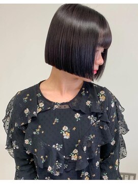 ナループロア ルームー(Nalu pu loa ROOMOO) ゆるまきタッセルカット/タッセルカット/タンバルモリ/韓国ボブ