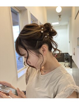 グラードステラ(grado stella) ヘアアレンジ