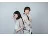 【学割U24★】《美容専門学生限定クーポン》カット＋カラー ￥5000
