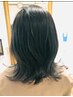★人気No.2★カット+エイジング酵素カラー【頭皮ケア+専用TR付】+ナノケア