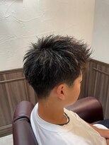 ミリオンバックス 神田店(Million Bucks) スパイキーショート/スペインカール<理容室>[メンズ/床屋/神田]