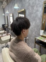 フォンド 津田沼(fond.)&nbsp;ニュアンスパーマ/韓国マッシュ/スパイキーショート/津田沼/韓国