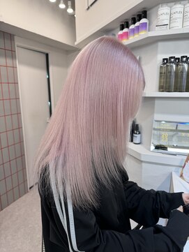 ペレ 渋谷(PELE) 着物/メルティカラー/似合わせカット/ウェーブミディアム/渋谷