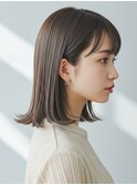 美髪/ワイドバング/レイヤーカット/くすみベージュ/新小岩駅