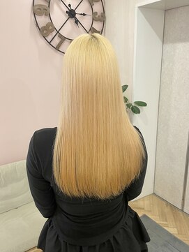 シュガー ヘアアンドネイル 仙台(SUGAR) 抜きっぱなしブロンドカラー