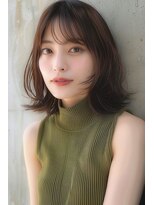 ラナ 新宿(lana)&nbsp;ボブウルフ/レイヤーカット/前髪/暗髪【lana hair 新宿】