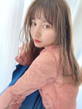 リコ 池袋東口店(Liko)の写真/池袋東口☆髪質改善で1ヶ月後も綺麗が続く!前髪/顔周りで印象は変わる◎《Cut+イルミナ+髪質改善TR￥7900》