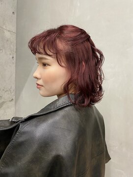 ビューズ(VIEWS) チェリーレッドチェリーブラウンワインレッドブリーチなしカラー