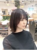 荻窪/小顔ショート/デジタルパーマ/ホワイトグレージュ
