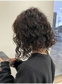外国人風スパイラルハードパーマ◎