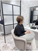 白髪ぼかし/脱白髪染め/脱白髪染めハイライト/透明感