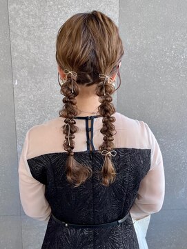 ロンド ボーイ 表参道(Lond BOY) くびれヘア/顔周り/韓国/レイヤーカット/黒髪/ミディアム/表参道