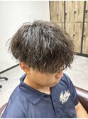 縦落ちツイストスパイラル/メンズ