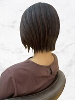 ヴァンカウンシル 一宮店(VAN COUNCIL)&nbsp;深みのあるツヤカラー×上質ショートボブ/髪質改善
