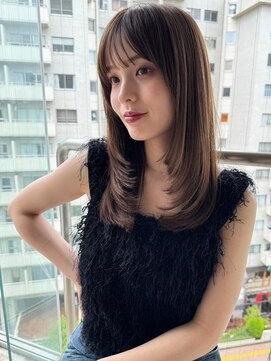 ベター(better) 顎下レイヤー透明感ベージュカラー