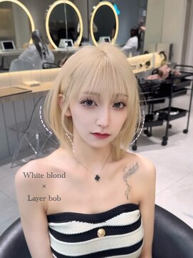 ロンドウル 熊本(Lond ulu) 韓国へア/ブリーチ/顔周りカット/ハイトーン/レイヤーカット/