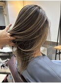 ハイライト、バレイヤージュ