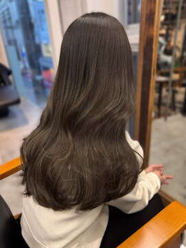 エル バイ ホーム(L by HOME) オリーブヘア 透明感カラー 赤みを消したカラー レイヤー