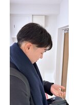 ザデイトウキョウ 表参道 青山(THE DAY TOKYO)&nbsp;表参道駅MEN’S/ニュアンスパーマ/刈り上げセンターパート