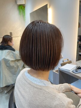ミチオノザワヘアサロンギンザ 静岡店(Michio Nozawa HAIR SALON Ginza) 丸みボブ/30代40代50代