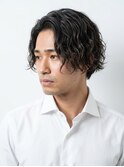 ナチュラルパーマミディ