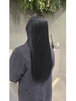 グリン 栄(grin)&nbsp;艶髪　ネイビーカラー
