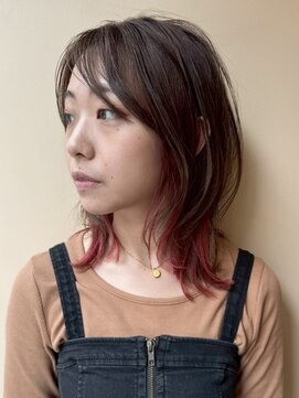 フェイバー 赤坂店(FAVOR) デザインカラー×ミディアムレイヤー