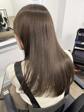 シム(sim) ベージュ　ちょこっとミント